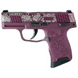 SIG SAUER P365 (BLACK CHERRY ROSES CUSTOM) .380 ACP - Image 2 of 2
