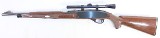 REMINGTON EXCELLENT REMINGTON NYLON 66 MOHAWK BROWN 22LR 19.5" BBL BLUED W/ WEAVER SCOPE .22 LR - 2 of 3