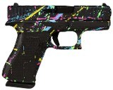 GLOCK G43 MOS (SCT SPLATTER CUSTOM) 9MM LUGER (9x19 PARA) - 1 of 1