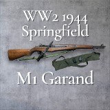 SPRINGFIELD ARMORY M1 Garand WW2 1944 .30-06 SPRG - 1 of 3