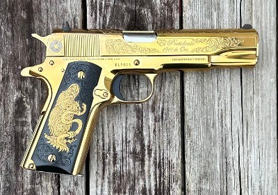 COLT 1911 EL PRESIDENTE DE ORO .38 SUPER - Image 1 of 1