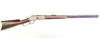 WINCHESTER LEVER ACTION MODEL 1876CHAMBERED IN .45-60 WCF .45-60 WIN - Image 1 of 3