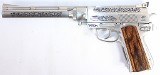 WILDEY RARE WIDLEY SURVIVOR PRESENTATION ENGRAVED MODEL 475 WIDLEY MAGNUM 10" BBL STAINLESS STEEL GAS PISTOL .475 WILDEY MAGNUM - 2 of 3