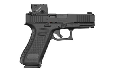 GLOCK 45 GEN 6 COA, Semi-automatic, Striker Fired, Polymer Frame Pistol, Full Size, DLC Finish, Fixed Sights, Aimpoint COA Optic, 17 Rounds, 3 Magazin - Image 2 of 3