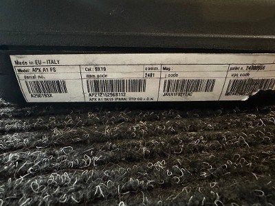 BERETTA APX A1 TACTICAL 9MM LUGER (9X19 PARA) - Image 1 of 3
