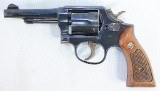 SMITH & WESSON SMITH & WESSON MODEL 10-5 38 SPECIAL 4" TAPERED BARREL BLUED K-FRAME REVOLVER .38 SPL - 1 of 3