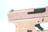 GLOCK 43X PINK GLITTER GUNZ 9MM LUGER (9x19 PARA) - 3 of 3