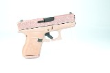 GLOCK 43X PINK GLITTER GUNZ 9MM LUGER (9x19 PARA) - 1 of 3