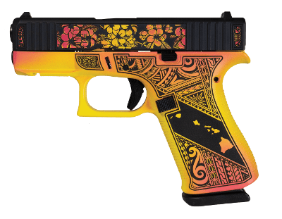 GLOCK G43X SHARK COAST TACTICAL HAWAIIAN 9MM LUGER (9x19 PARA) - Image 1 of 1