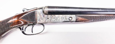 J STEVENS A&T CO. MODEL 375 DOUBLE BARRELED SHOTGUN IS CHAMBERED IN 16 GAUGE 16 GA - Image 1 of 3