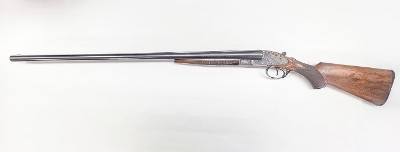 L.C. SMITH LC SMITH IDEAL GRADE ENGRAVED DOUBLE BARRELED12 GA - Image 1 of 3