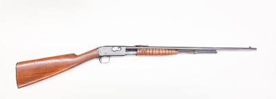 REMINGTON MODEL 12A PUMP CHAMBERED IN .22 LR .22 LR - Image 1 of 3