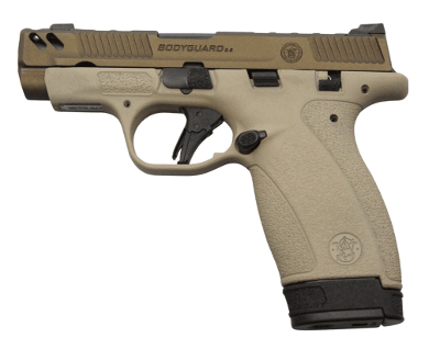 SMITH & WESSON BODYGUARD PC 2.0 CARRY COMP TWO TONE .380 ACP - Image 1 of 1