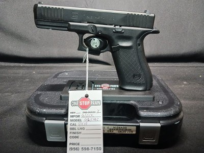 GLOCK G17 GEN5*10-ROUND* 9MM LUGER (9X19 PARA) - Image 1 of 2