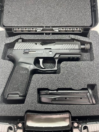 SIG SAUER P320 THREADED9MM LUGER (9x19 PARA) - Image 1 of 3