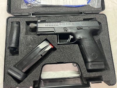 CZ P-10C THREADED 9MM LUGER (9x19 PARA) - Image 1 of 3