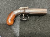 ALLEN & THURBER BAR-HAMMER PEPPERBOX .31 cal black powder