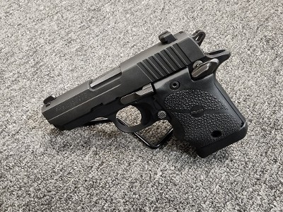 SIG SAUER P938 BRG (BLACK RUBBER GRIPS) 9MM LUGER (9x19 PARA) - Image 3 of 3