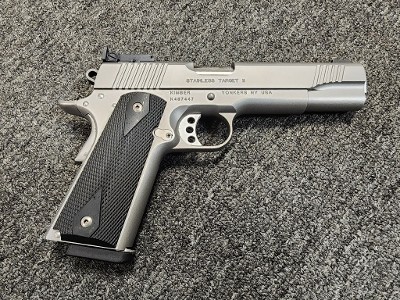 KIMBER STAINLESS TARGET II .45 ACP - Image 2 of 3