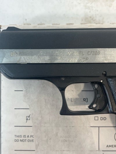 HI-POINT CF380 .380 ACP - Image 3 of 3