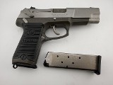 RUGER P90 .45 ACP Semi Auto Pistol Stainless Slide w/ Magazine .45 ACP - 2 of 3