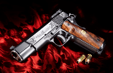 WILSON COMBAT Pinacle DELUXE CASE HAND ENGRAVED .45 ACP - Image 2 of 3