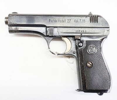 CZ MODEL 27 CHAMBERED IN 7.56 MAUSER 7.65MM - Image 3 of 3