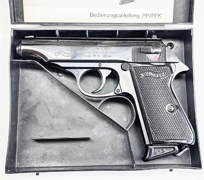 WALTHER MODEL PP CHAMBERED IN 7.65 7.65MM - Image 1 of 2