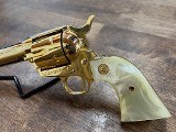 COLT OLD FT. DES MOINES RECONSTRUCTION REVOLVER - GOLD WASH .45 LC - 3 of 3