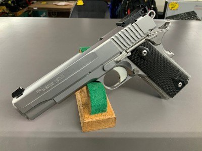 SIG SAUER 1911 TARGET FULL SIZE CA COMPLIANT .45 ACP - Image 1 of 3