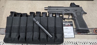 SIG SAUER P320 XFIVE LEGION 9MM LUGER (9X19 PARA) - Image 1 of 3