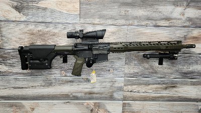 COLT HBAR Match Target W/ACOG and Atlas Bipod 6.5MM GRENDEL - Image 2 of 3