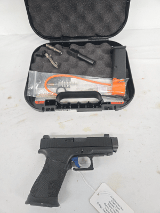 GLOCK Shark Coast Blackout #2 43X MOS w/2 Barrels, Comp, Upgraded Trigger, Flared Magwell, More 9MM LUGER (9x19 PARA) - 1 of 3