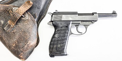 WALTHER MODEL P38 IS CHAMBERED IN 9MM 9MM LUGER (9x19 PARA) - Image 1 of 3