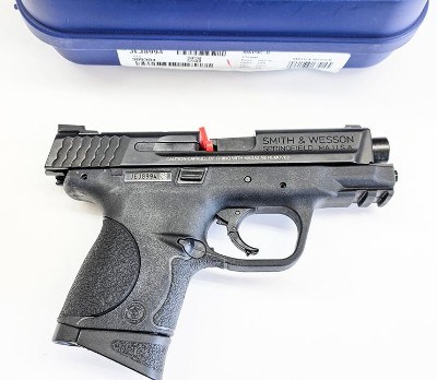 SMITH & WESSON MODEL M&P9C CHAMBERED IN 9MM 9MM LUGER (9x19 PARA) - Image 1 of 2