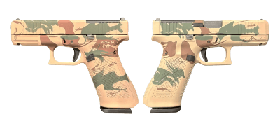GLOCK 45 GEN 5 MOS RHODESIAN BRUSHSTROKE - Image 1 of 1