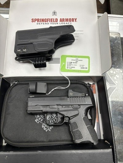 SPRINGFIELD ARMORY XD-S MOD 2 OSP 9MM LUGER (9X19 PARA) - Image 1 of 1
