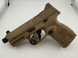 FN 509C TACTICAL [FDE] 9mm Threaded Barrel Night Sights Optics Ready + Case 9MM LUGER (9x19 PARA) - 2 of 3