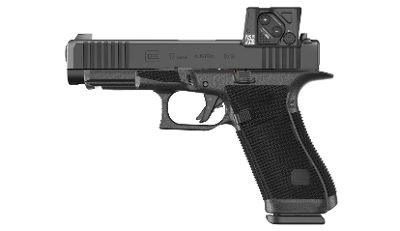 GLOCK 17 GEN 6 COA, Full Size, DLC Finish, Fixed Sights, Aimpoint COA Optic, 10 Rounds, 3 Magazines 9MM LUGER (9x19 PARA) - Image 1 of 1