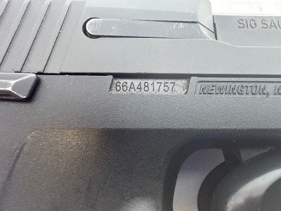 SIG SAUER SIG P365 9MM LUGER (9x19 PARA) - Image 3 of 3