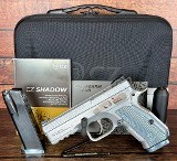 CZ Shadow II Compact Limited Edition Silver Industrial Series Polished Stainless 9mm9MM LUGER (9x19 PARA) - 1 of 3