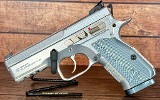 CZ Shadow II Compact Limited Edition Silver Industrial Series Polished Stainless 9mm9MM LUGER (9x19 PARA) - 2 of 3