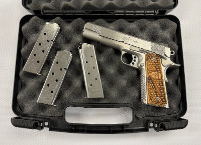 KIMBER STAINLESS RAPTOR II .45 ACP - Image 1 of 3