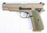 FN MINT FN FNH HIGH POWER 9MM 4.7" BBL FDE 17+1 W/ BAG 3-MAGS & ODG/FDE GRIPS 9MM LUGER (9x19 PARA) - 1 of 3
