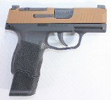 SIG SAUER LNIB SIG SAUER P365 SNAKEBITE TWO-TONE 9MM 3.1" BBL OPTIC READY W/ BOX & 2-MAGS 9MM LUGER (9x19 PARA) - 2 of 3