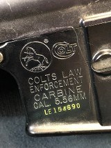 COLT LAW ENFORCEMENT CARBINE 5.56X45MM NATO - 1 of 3