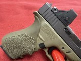 GLOCK 43X MOS BATTLEFIELD GREEN 9MM RAVEN RED DOT 9MM LUGER (9x19 PARA) - 3 of 3