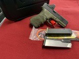 GLOCK 43X MOS BATTLEFIELD GREEN 9MM RAVEN RED DOT 9MM LUGER (9x19 PARA) - 1 of 3