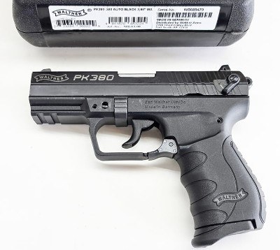 WALTHER PK380 IS CHAMBERED IN .380 ACP .380 ACP - Image 1 of 2