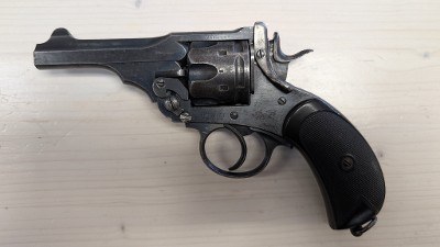 WEBLEY & SCOTT MARK IV .455 WEBLEY (ELEY) - Image 2 of 2